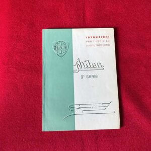Libretto uso manutenzione Lancia Ardea anno 1949