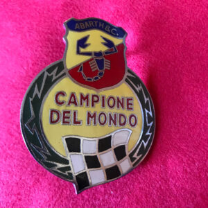 Stemma Abarth campione del mondo