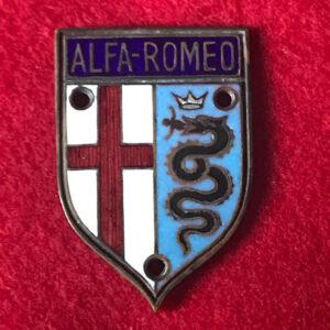 Stemma Alfa Romeo da interno