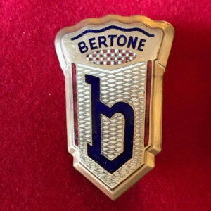 Stemma Carrozzeria Bertone in bronzo