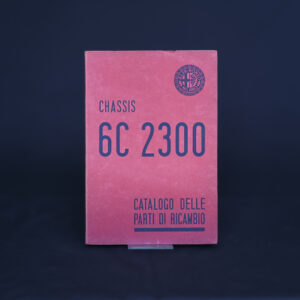 Catalogo parti ricambio Alfa Romeo 6C 2300 chassis