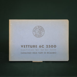 Catalogo parti ricambio Alfa Romeo 6C 2500