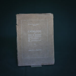 Catalogo pezzi ricambio Alfa Romeo Chassis e RL Turismo SuperSport