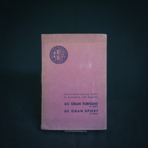 Catalogo pezzi ricambio Alfa Romeo Chassis 6C